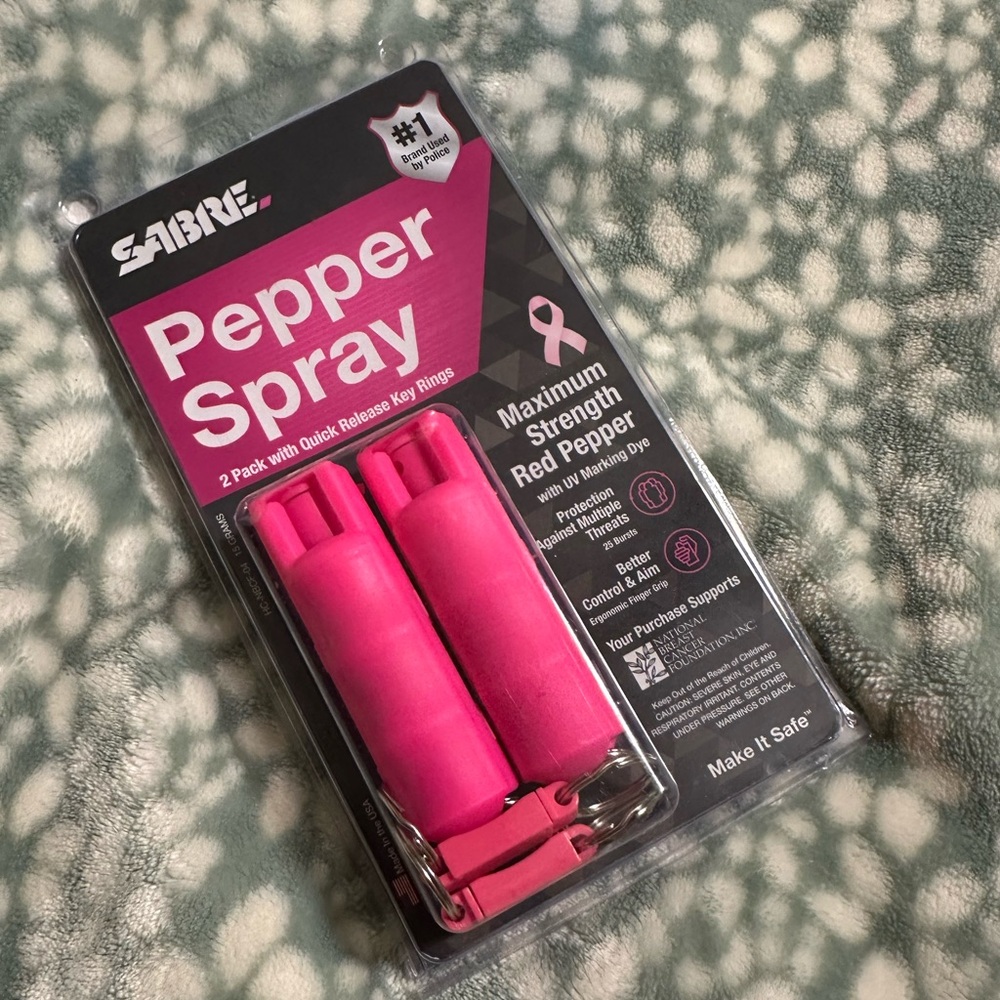 5/$20 Pink Pepper Spray 2 pack